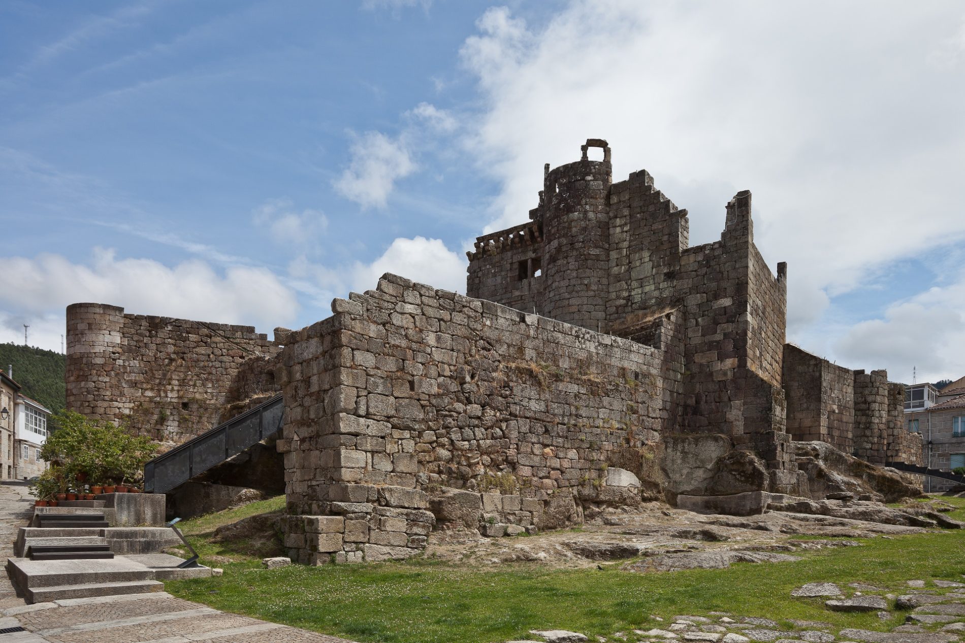 El castillo de los Sarmiento en Ribadavia