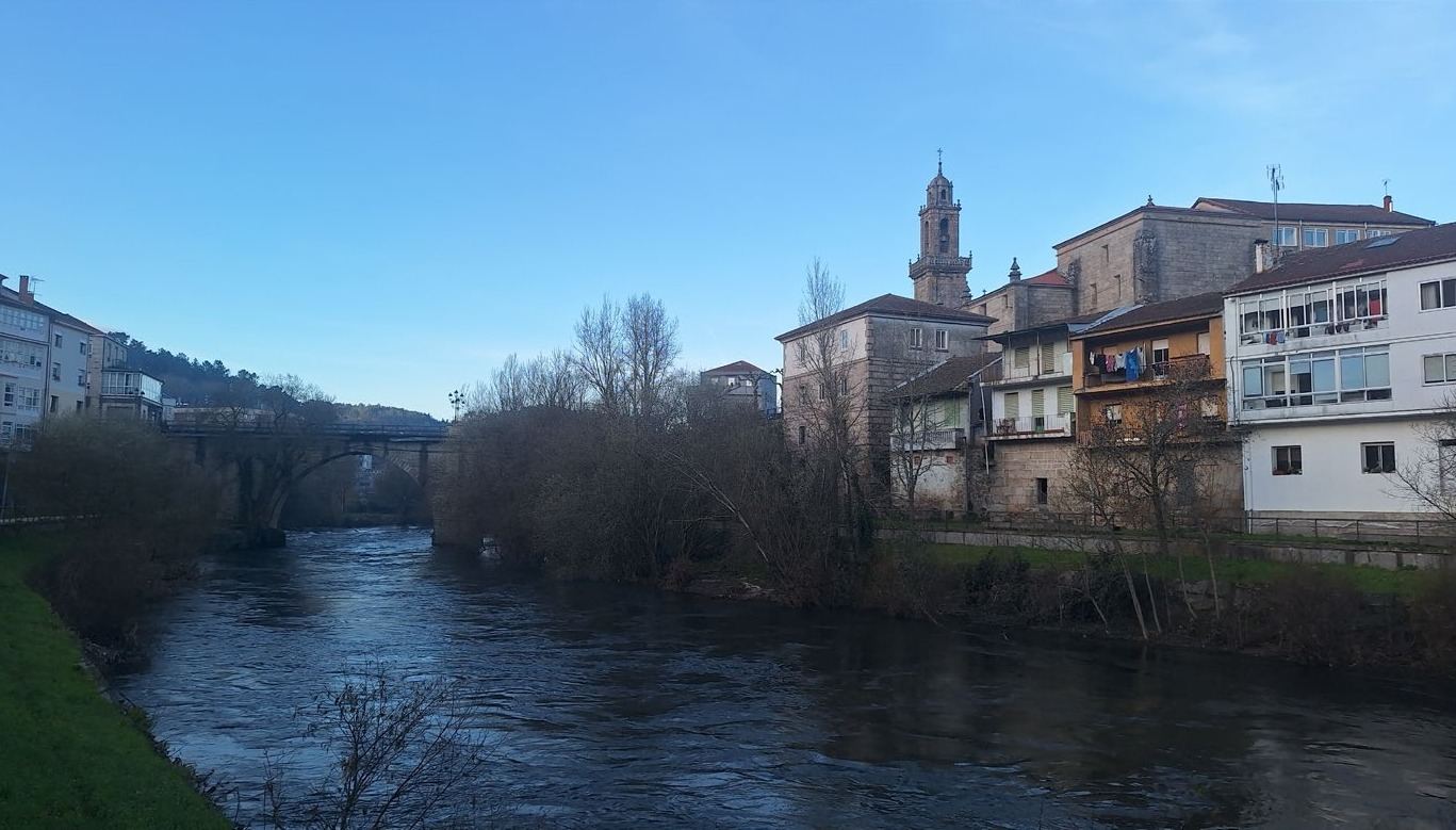 Ribadavia junto al río Avia
